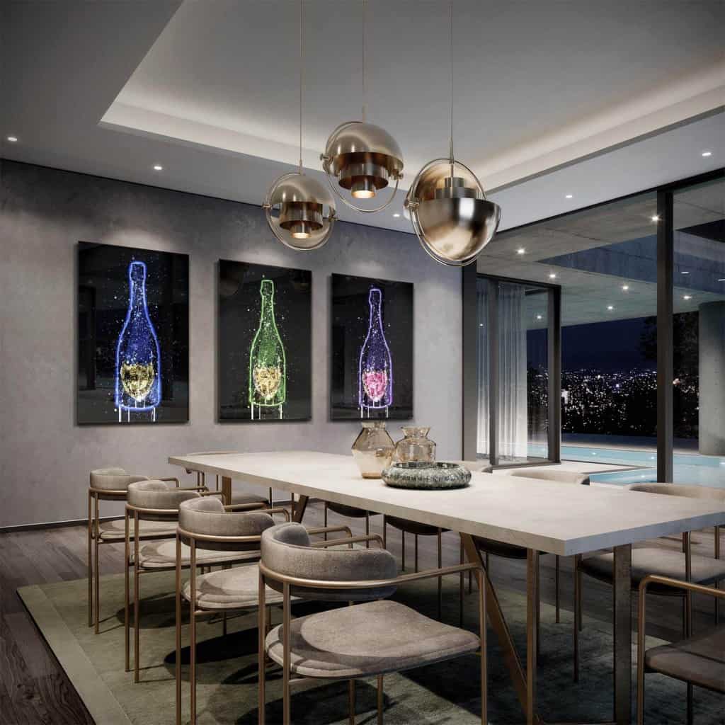 Bundel: Champagne x Limited Edition (3x) – Vidrio
