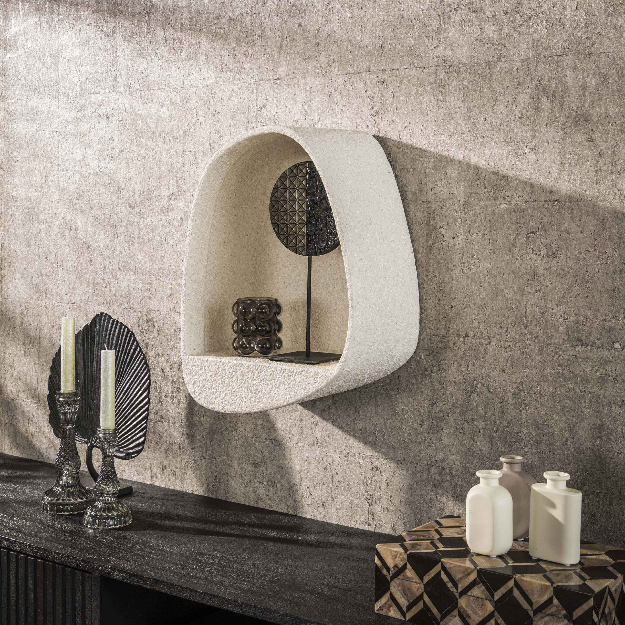 Estante de pared gota de piedra / Compuesto de mármol