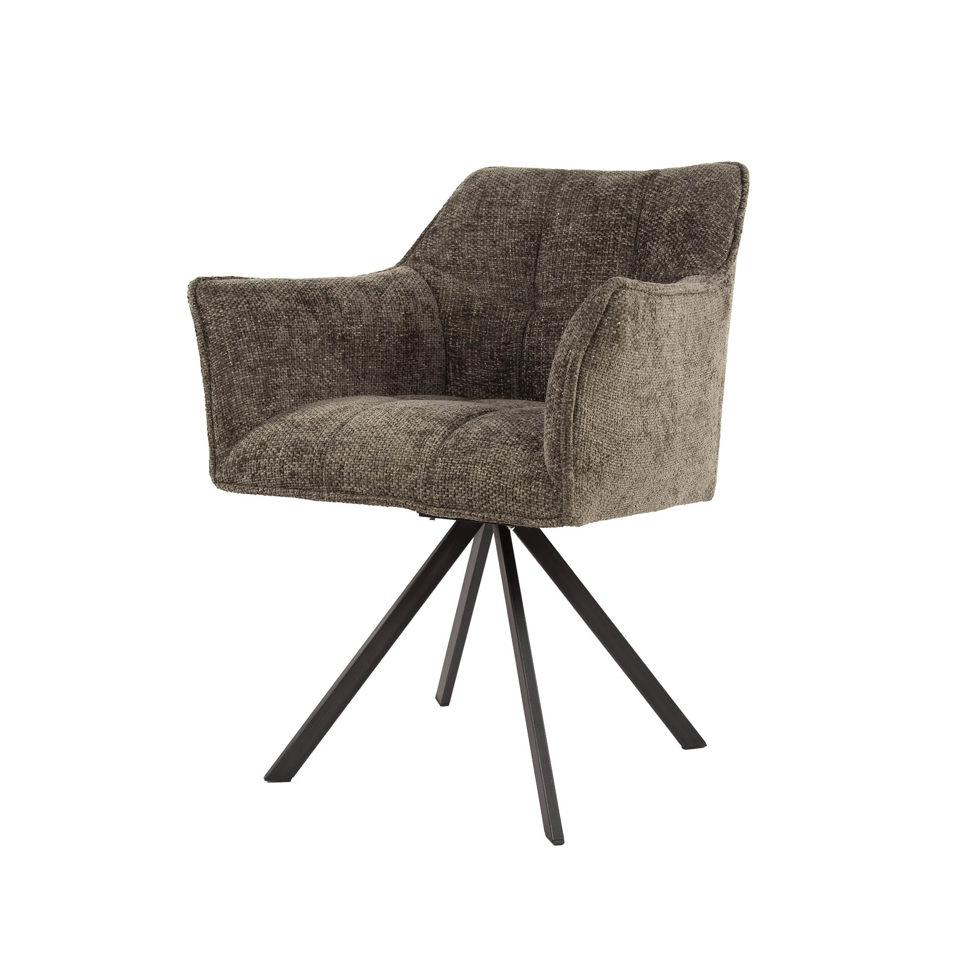 Armchair Raster rotatable - packed per 2 - Hoven taupe