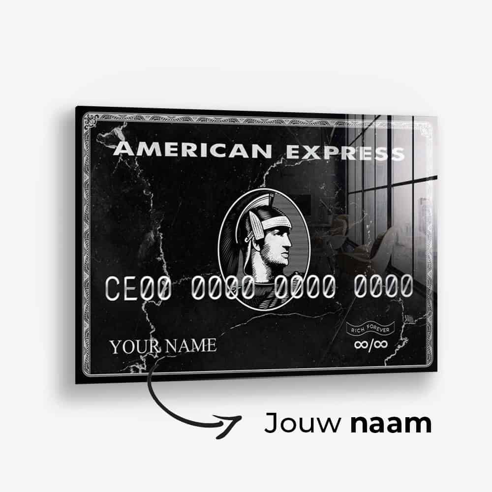 Custom Amex - Vidrio