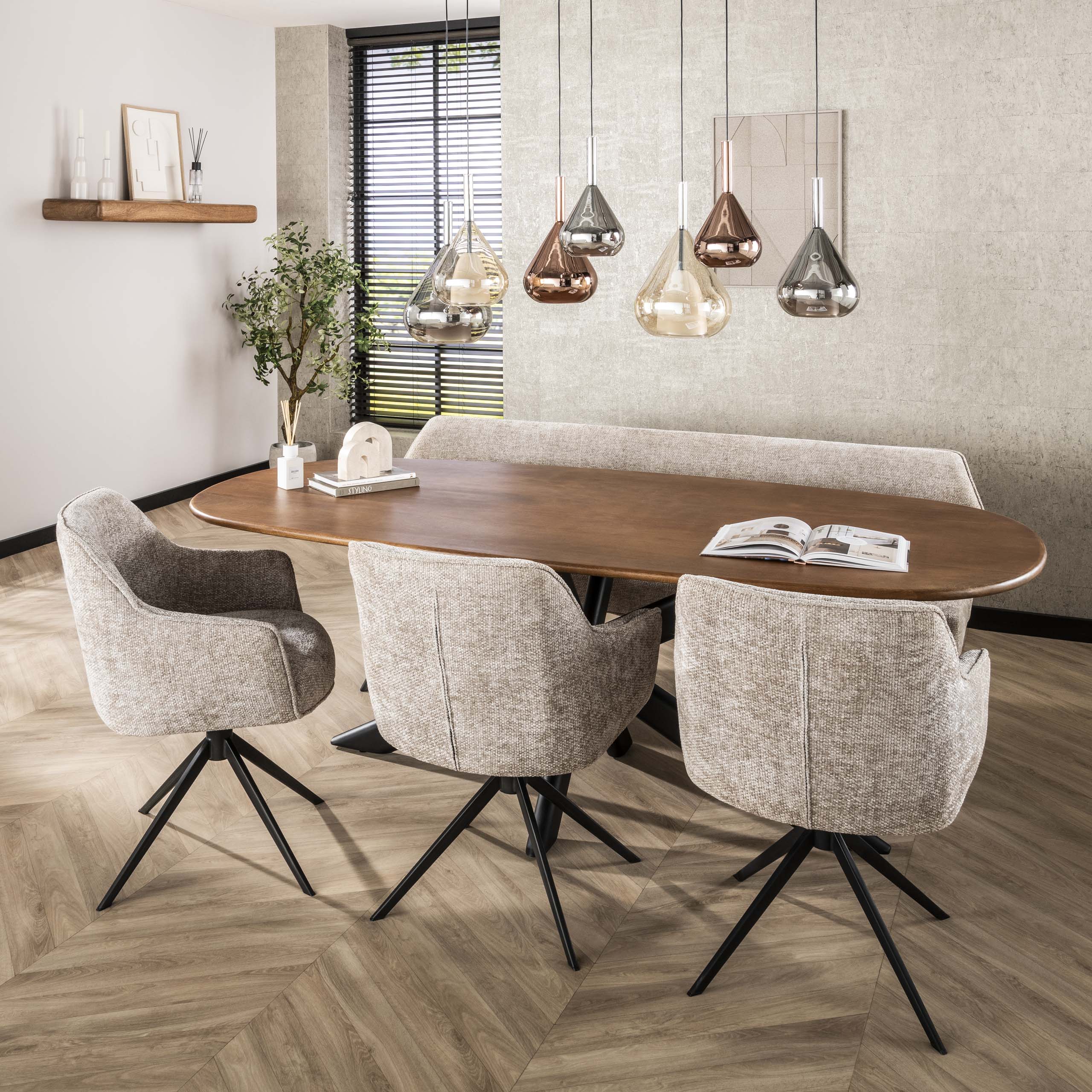 Sillón Pull giratorio - empaquetado por 2 - Hoven arena