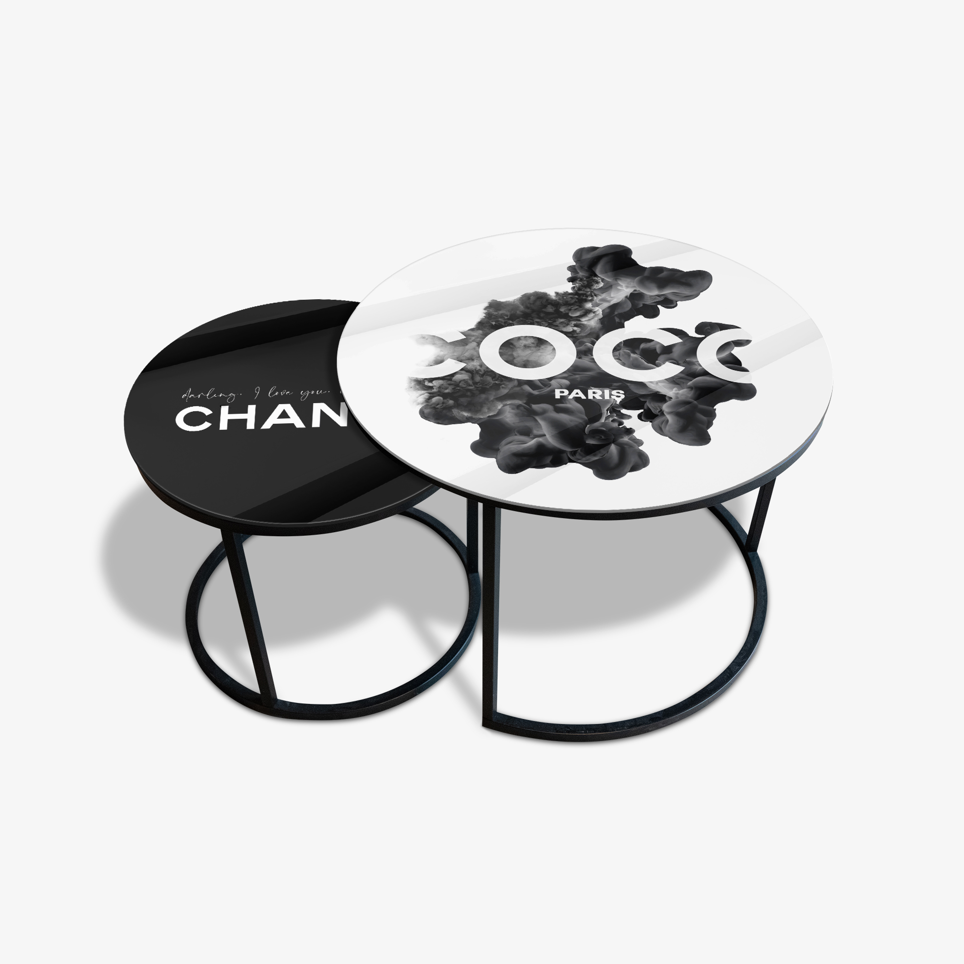 Mesa de centro Negro - Coco Lifestyle
