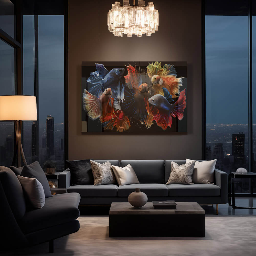 Colourful Fishes – Vidrio