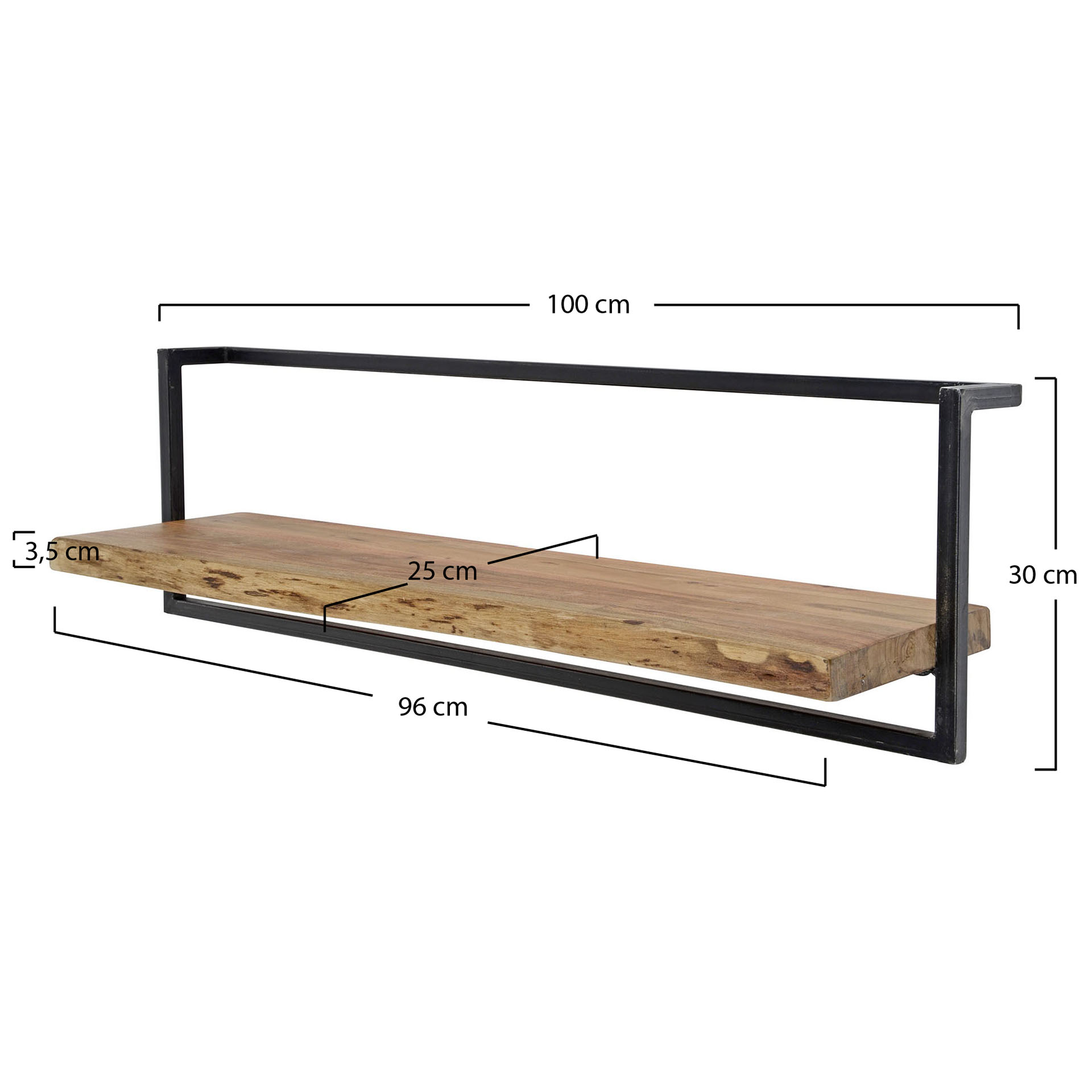 Estante de pared Rivé 100cm