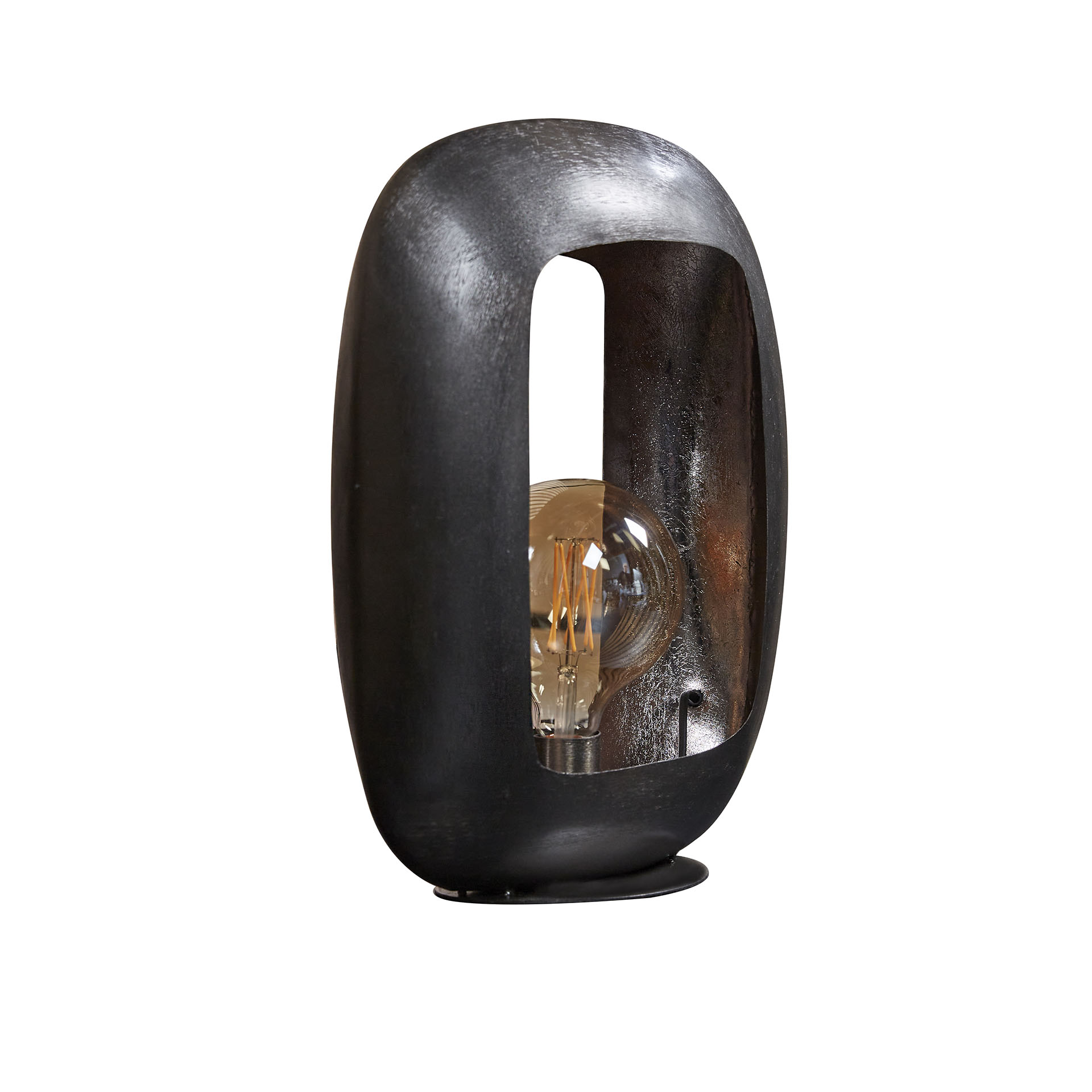 Lámpara de mesa Arch XL / Níquel negro