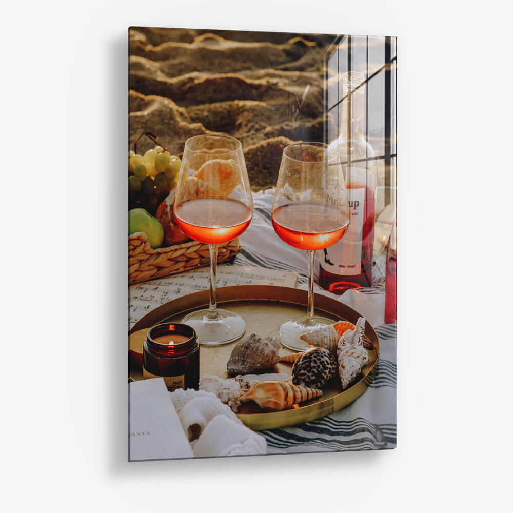 Golden Hour Escape – Glass