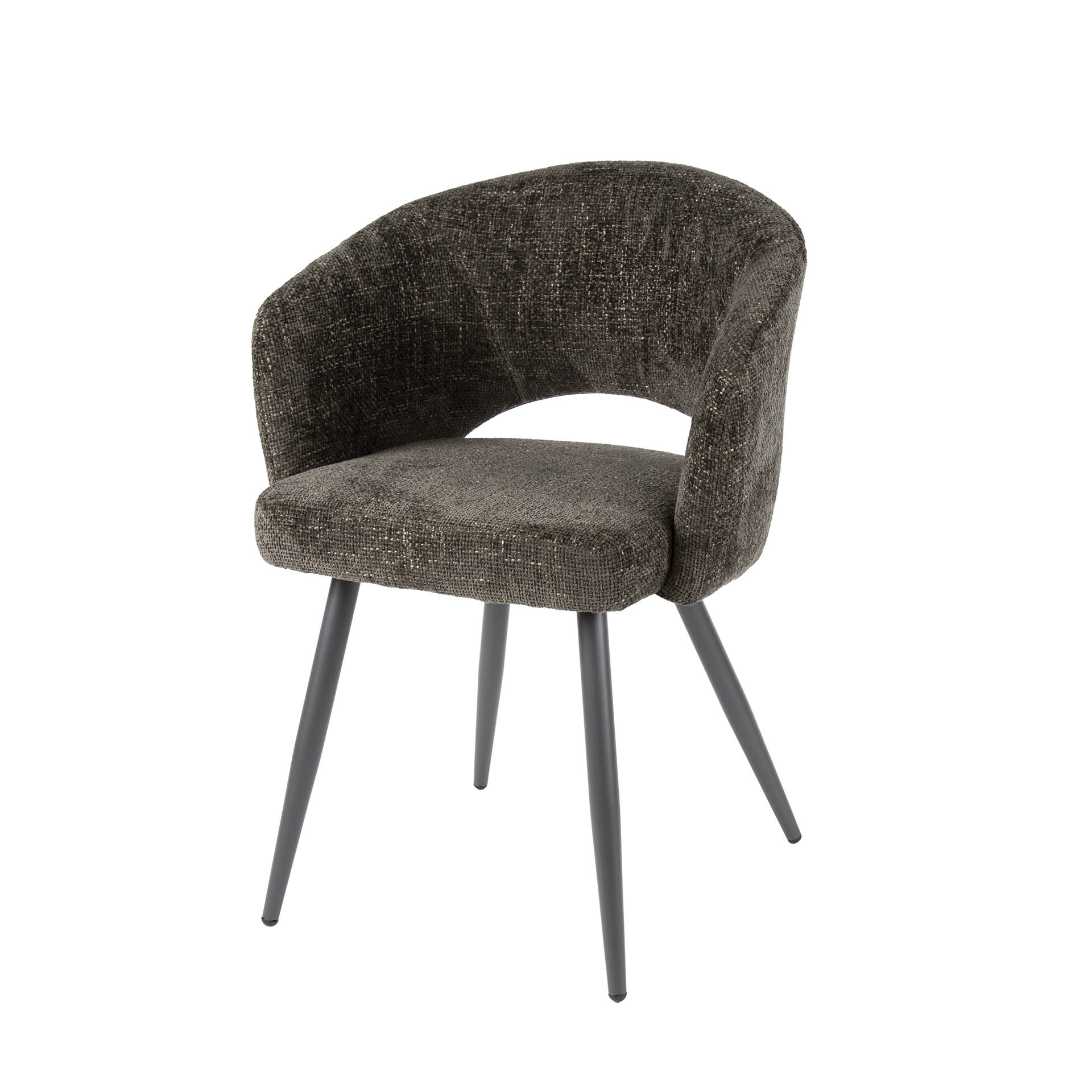 Sillón de salón - empaquetado por 2 - Marrón cargo
