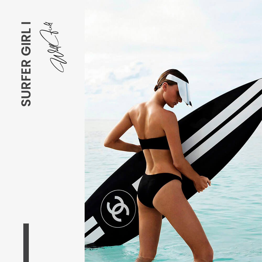 Surfer Girl I – Vidrio