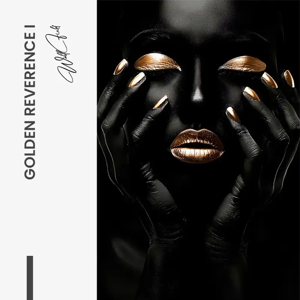 Golden Reverence I – Vidrio