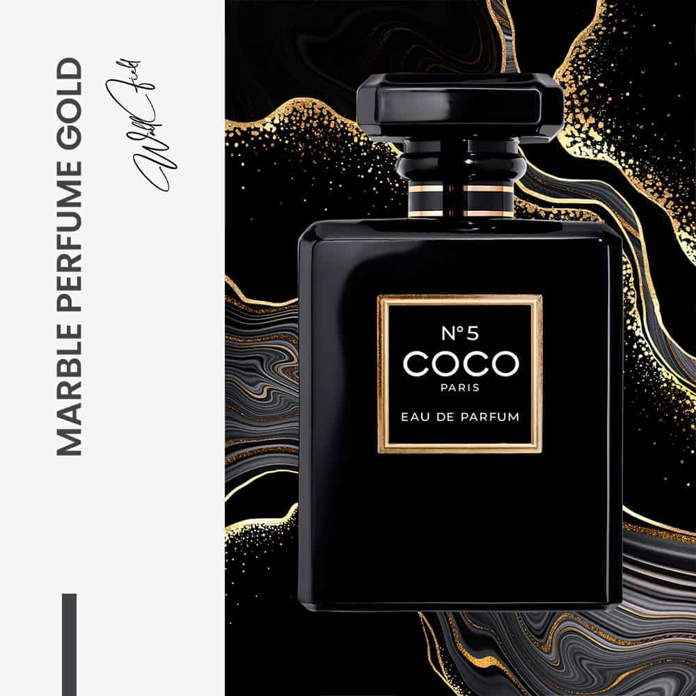 Marble Perfume Gold – Vidrio