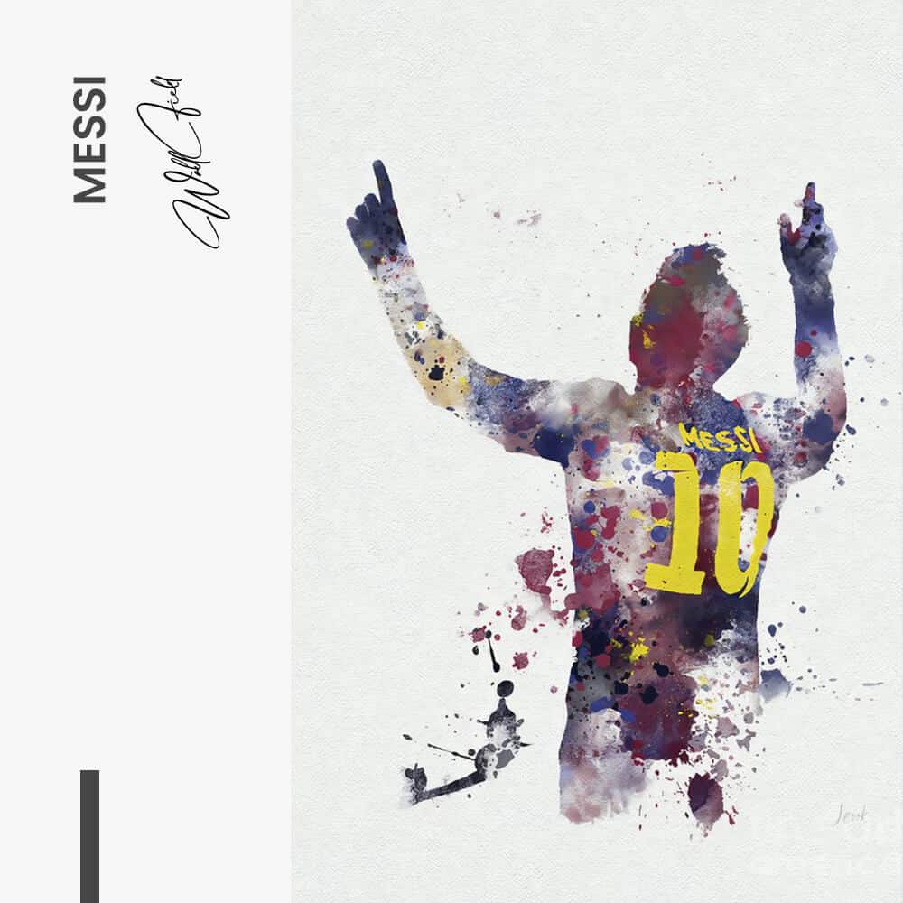 Messi - Glass