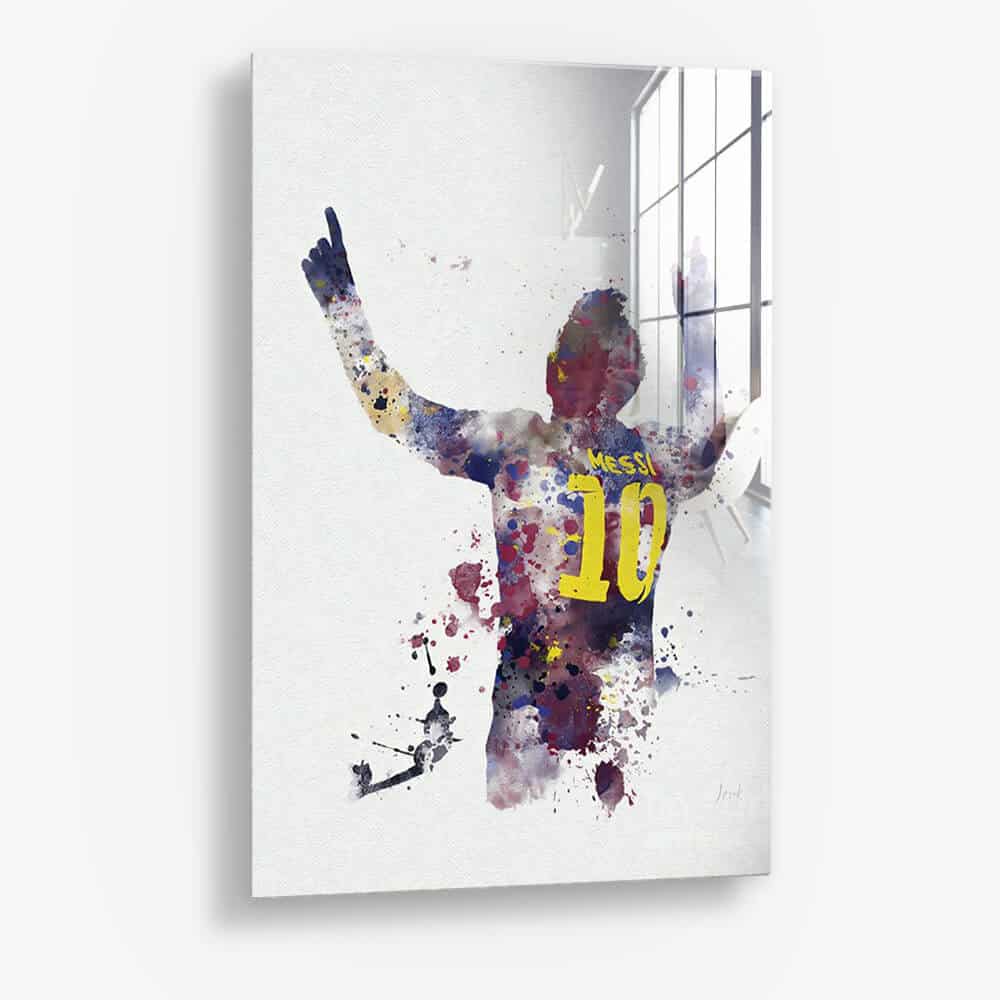 Messi - Glass