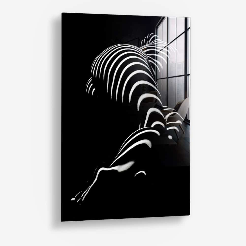 Zebra Woman – Vidrio