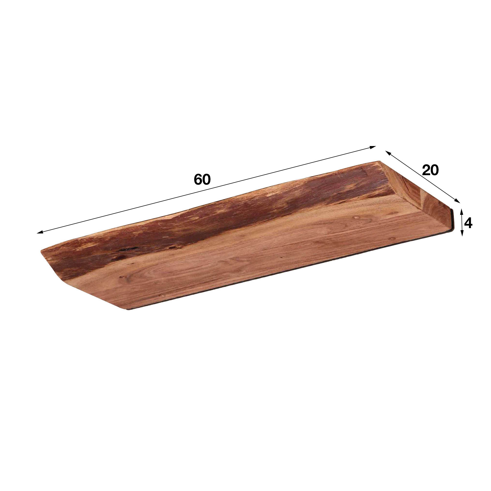 Estante de pared Serril 60 cm