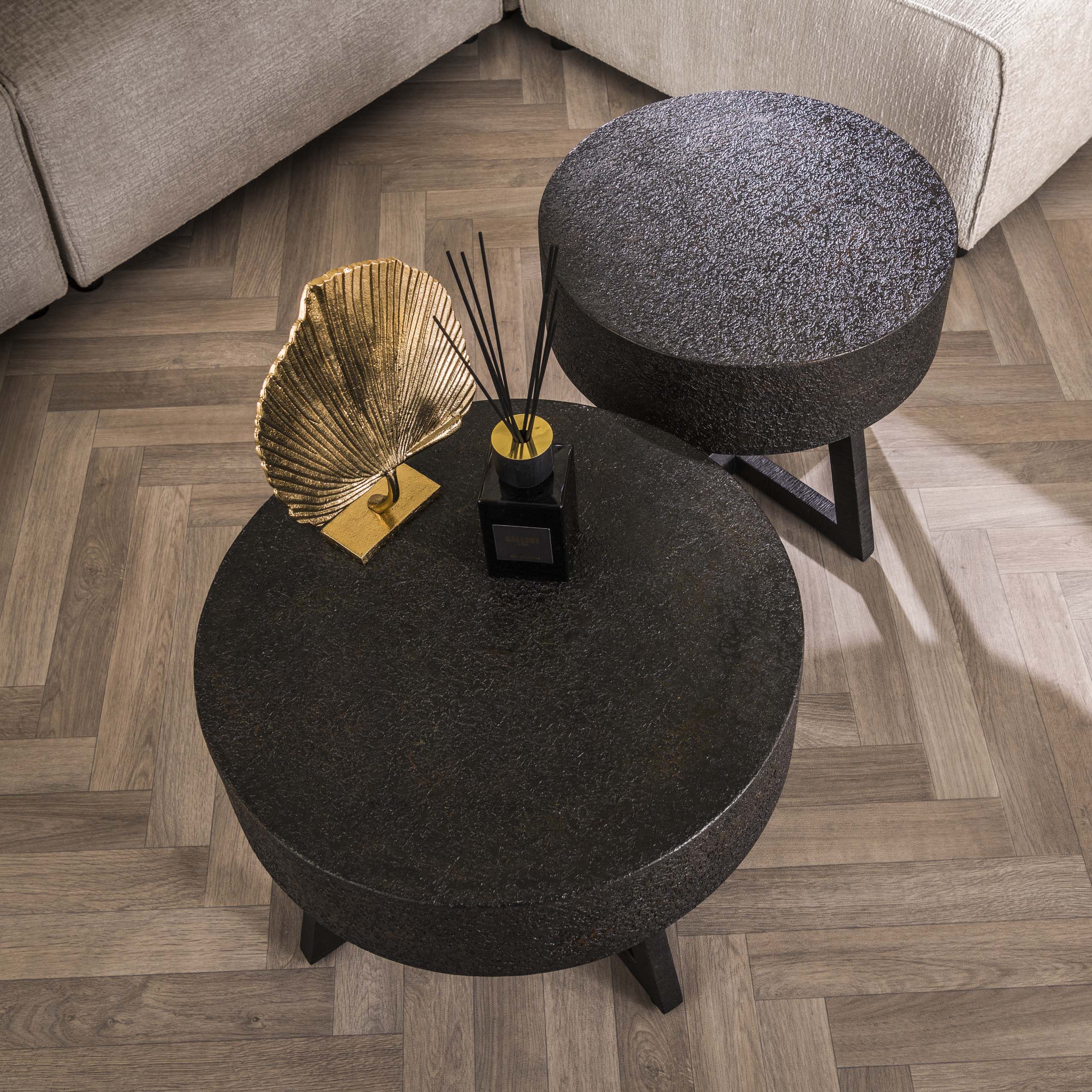 Mesa de centro D50 voluminosa ferro / Ferro metálico