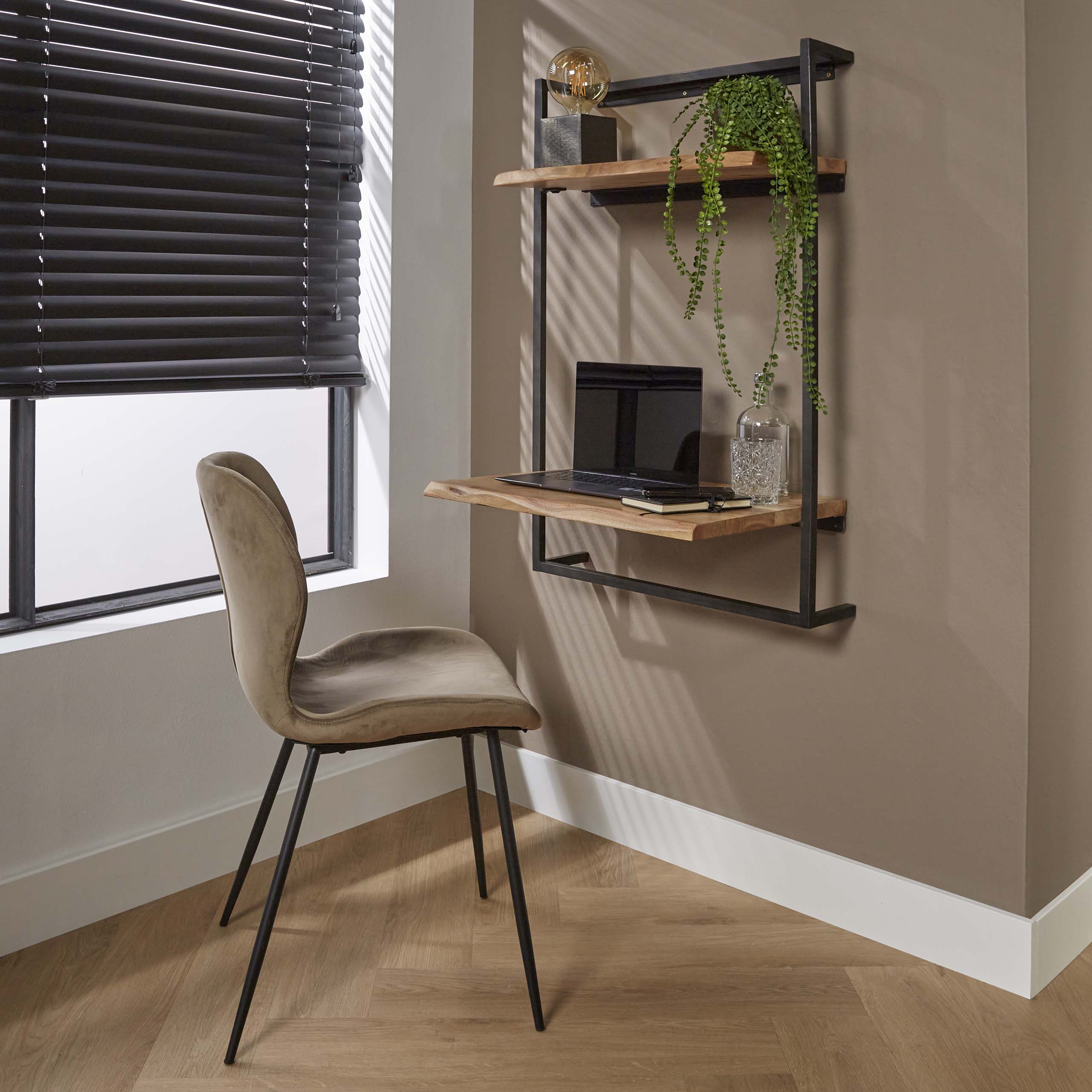 Escritorio air solid / Acacia maciza natural