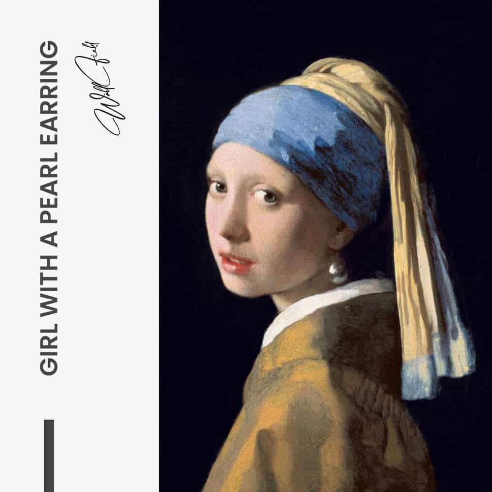 Girl With A Pearl Earring - Vidrio