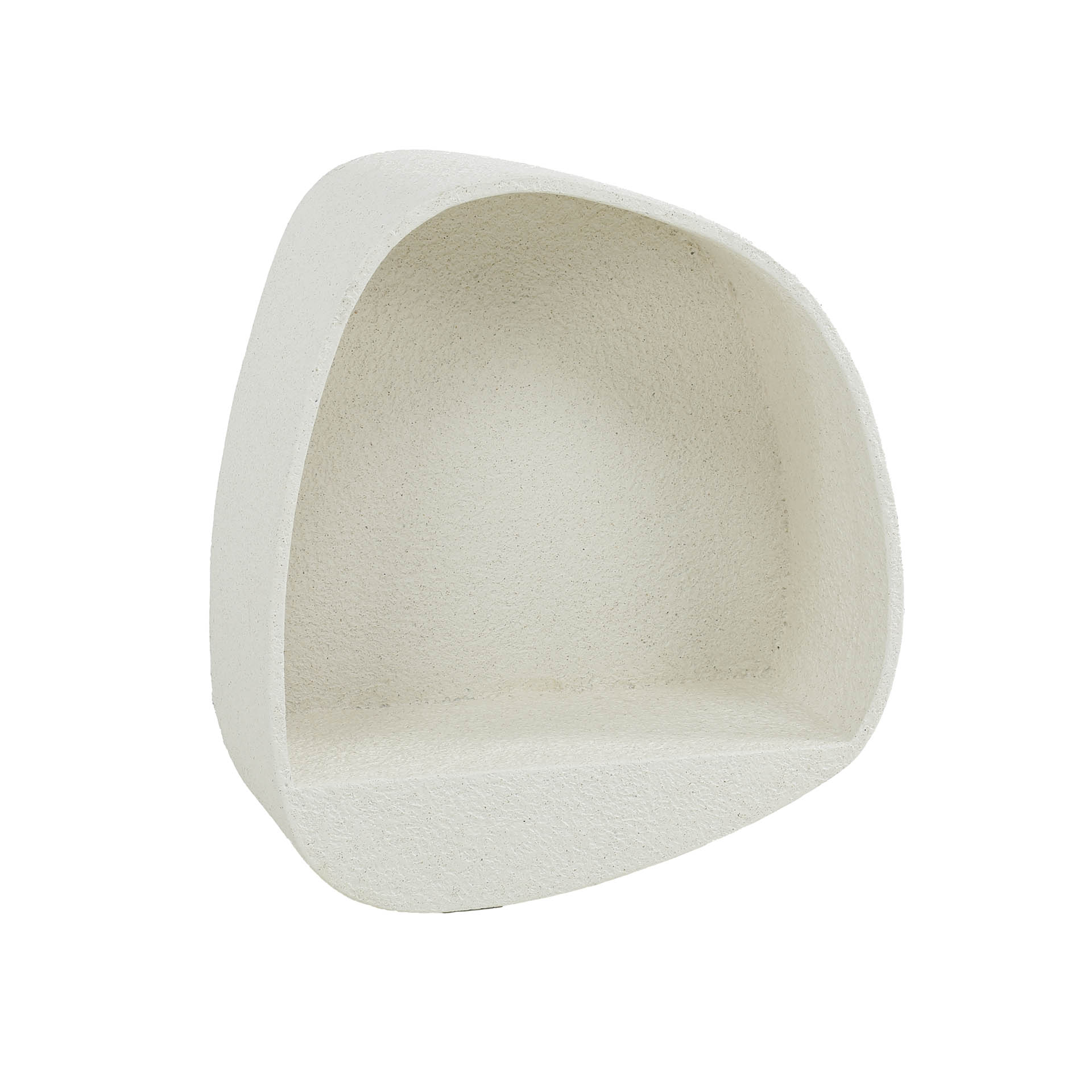 Estante de pared piedra ancho / Compuesto de mármol