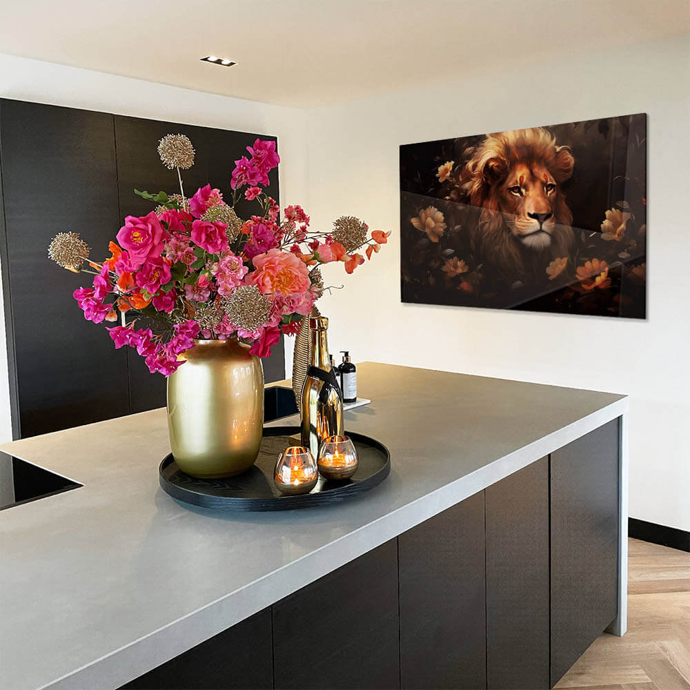 The Painted Lion – Vidrio