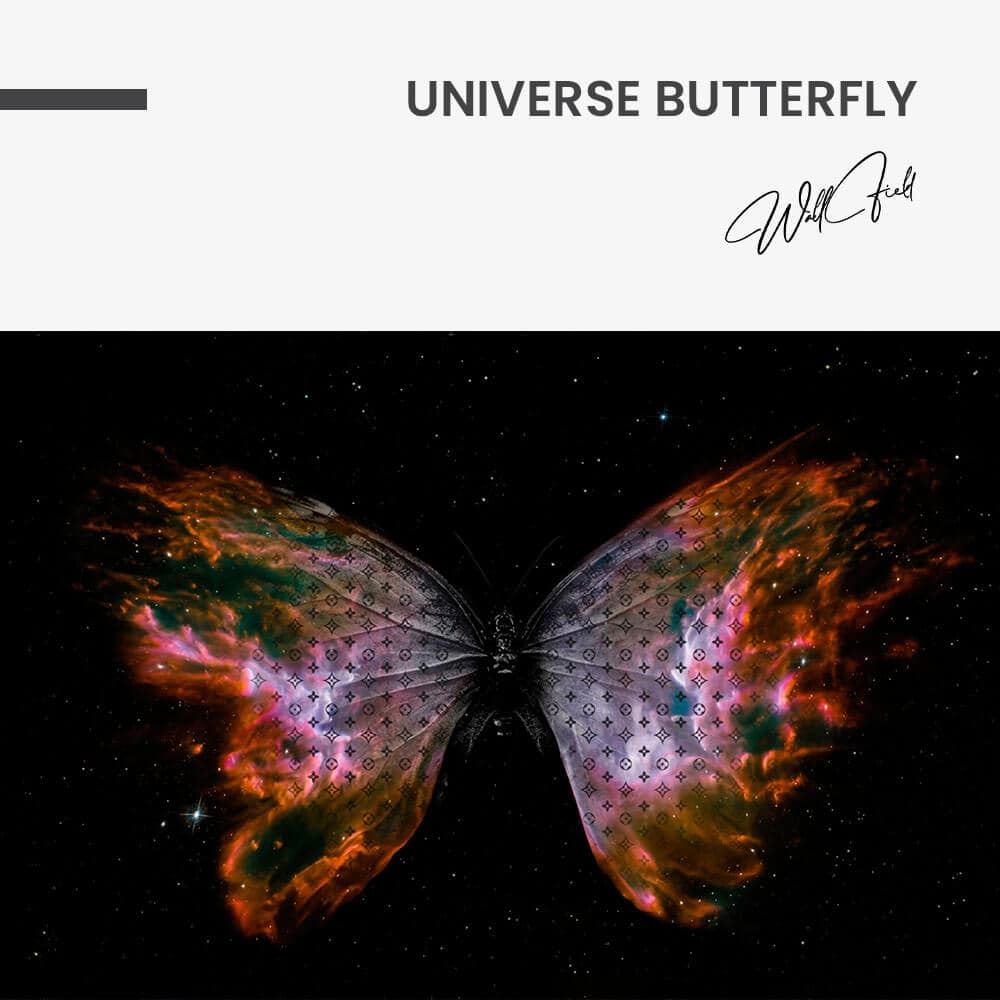 Universe Butterfly – Vidrio