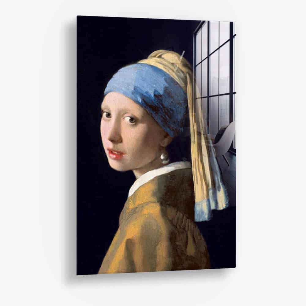 Girl With A Pearl Earring - Vidrio
