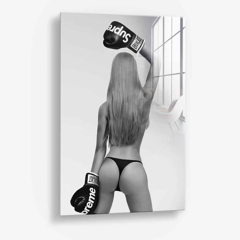 Boxing Babe - Vidrio