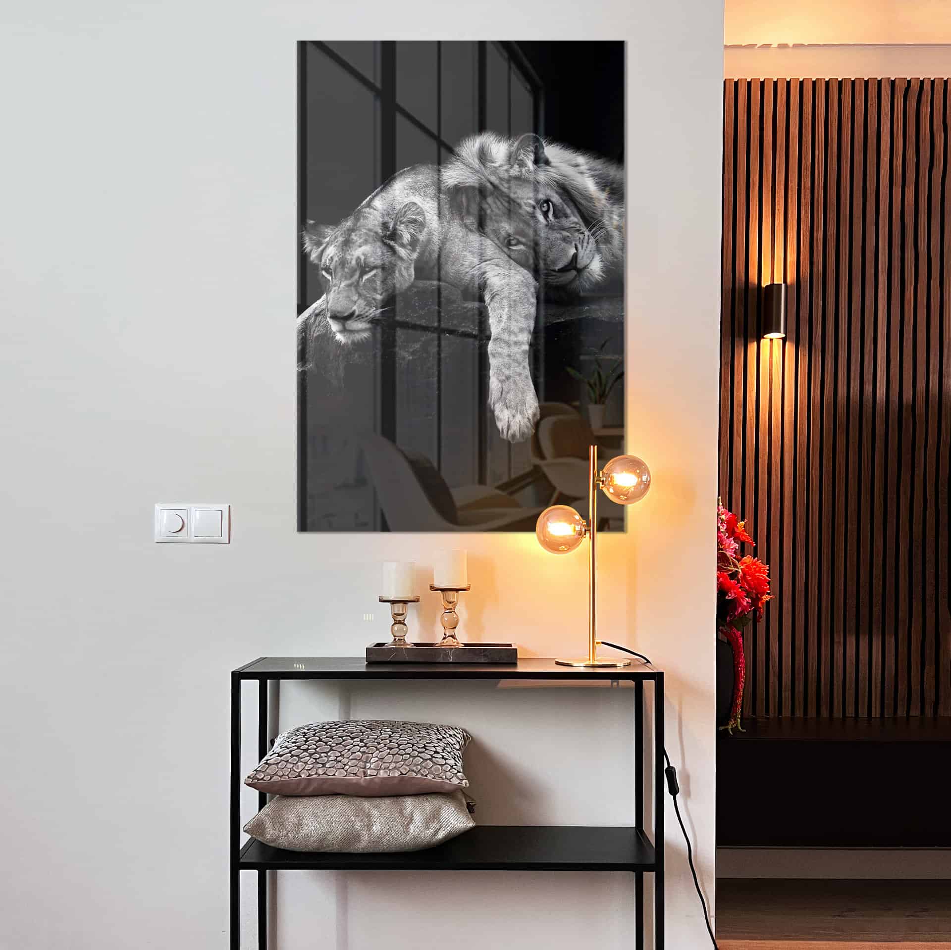 Lion Love – Vidrio