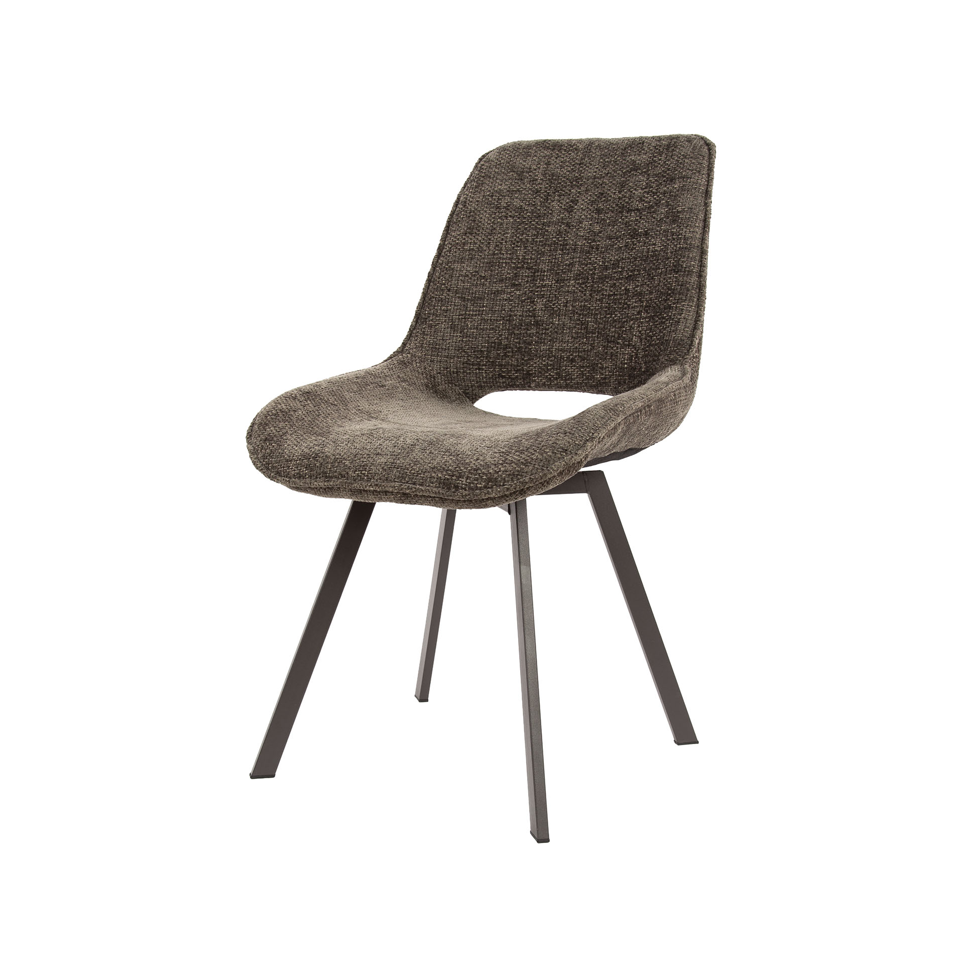 Silla giratoria Hoven taupe - embalado por 4