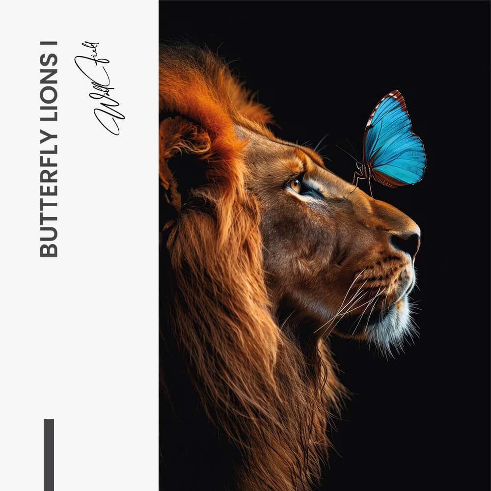 Butterfly Lion – Vidrio