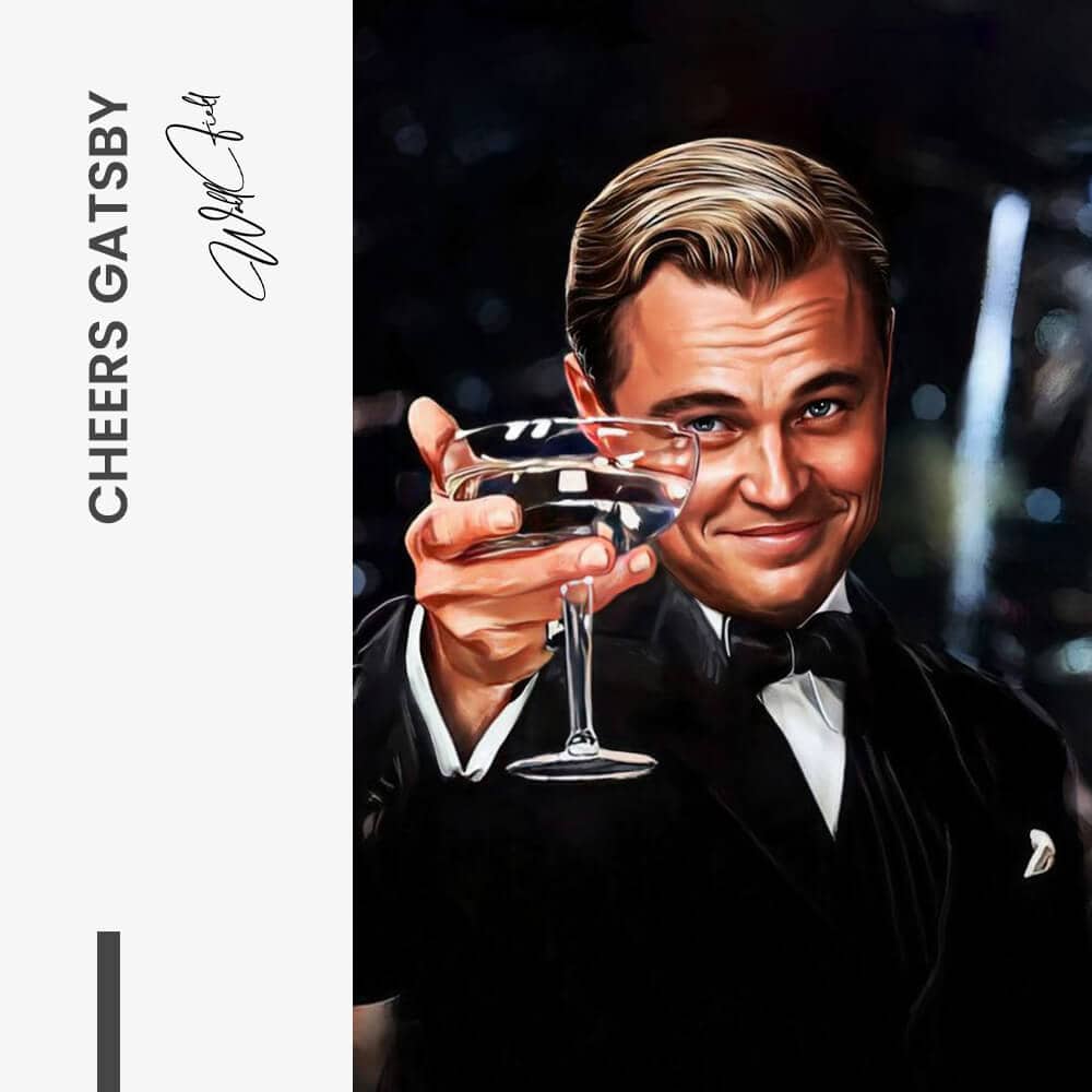 Cheers Gatsby - Vidrio