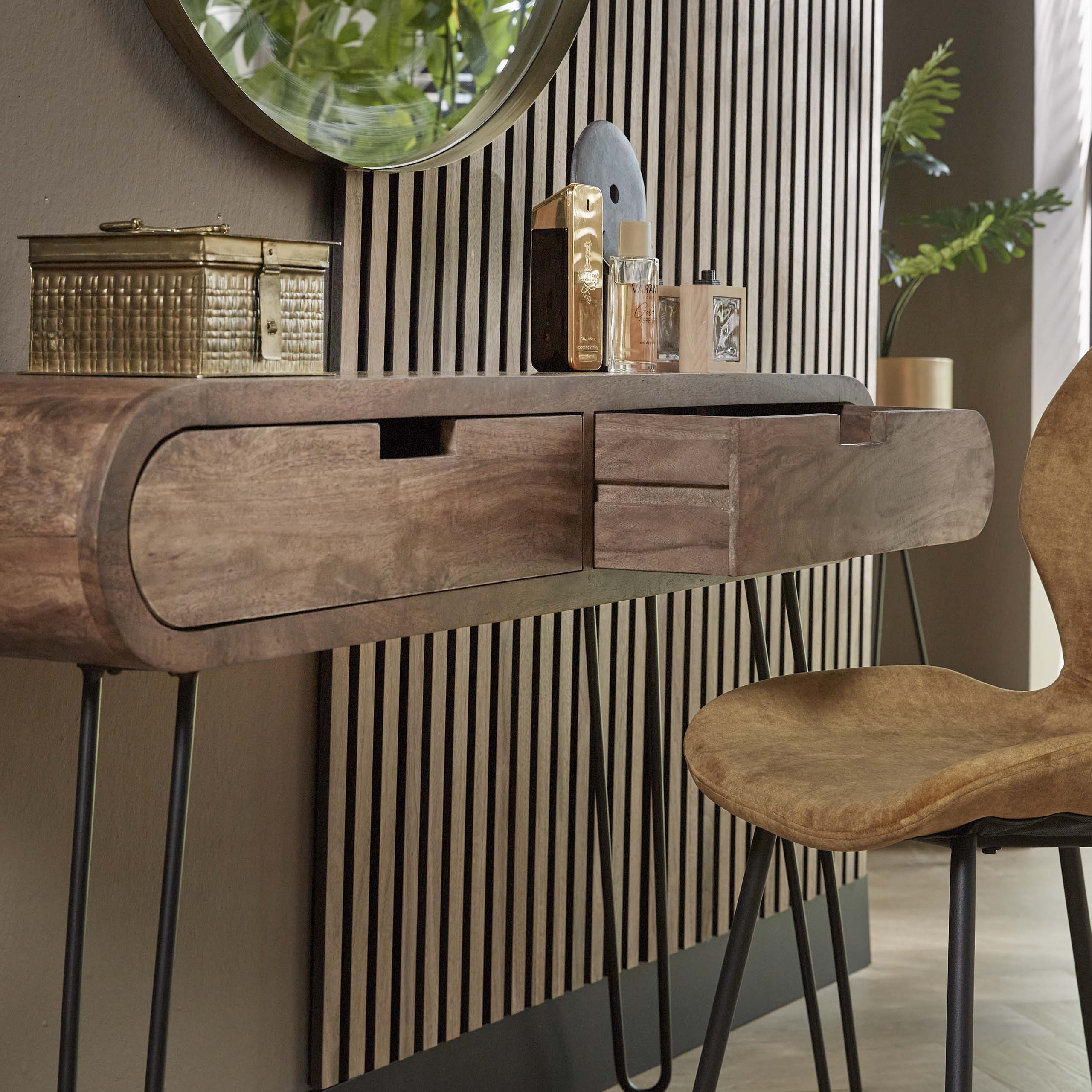 Tocador barril 2L / Mango macizo color arena