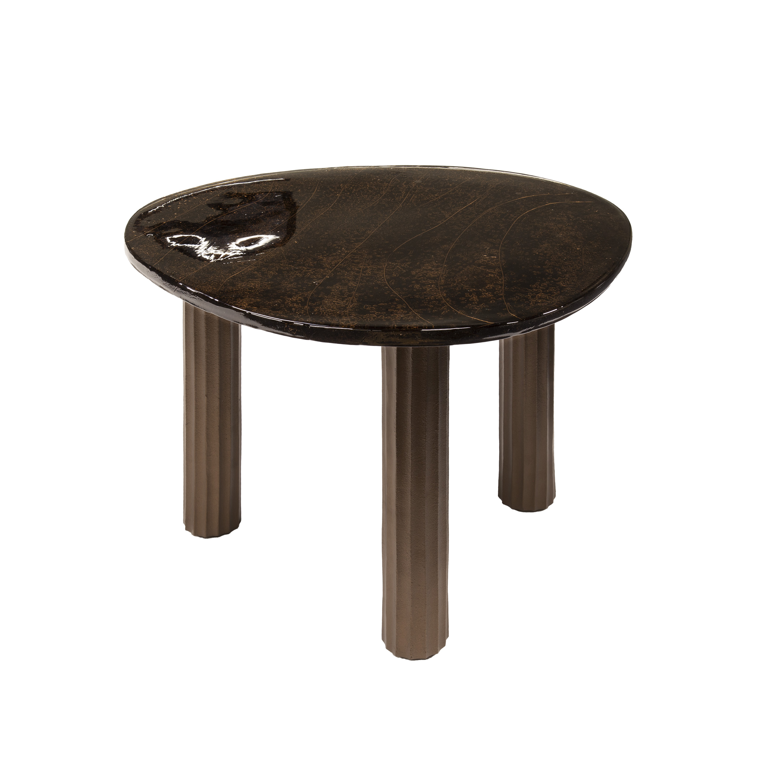 Mesa de centro Eclipse L - Cobre antiguo