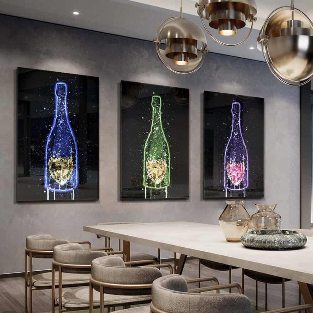 Bundel: Champagne x Limited Edition (3x) – Vidrio