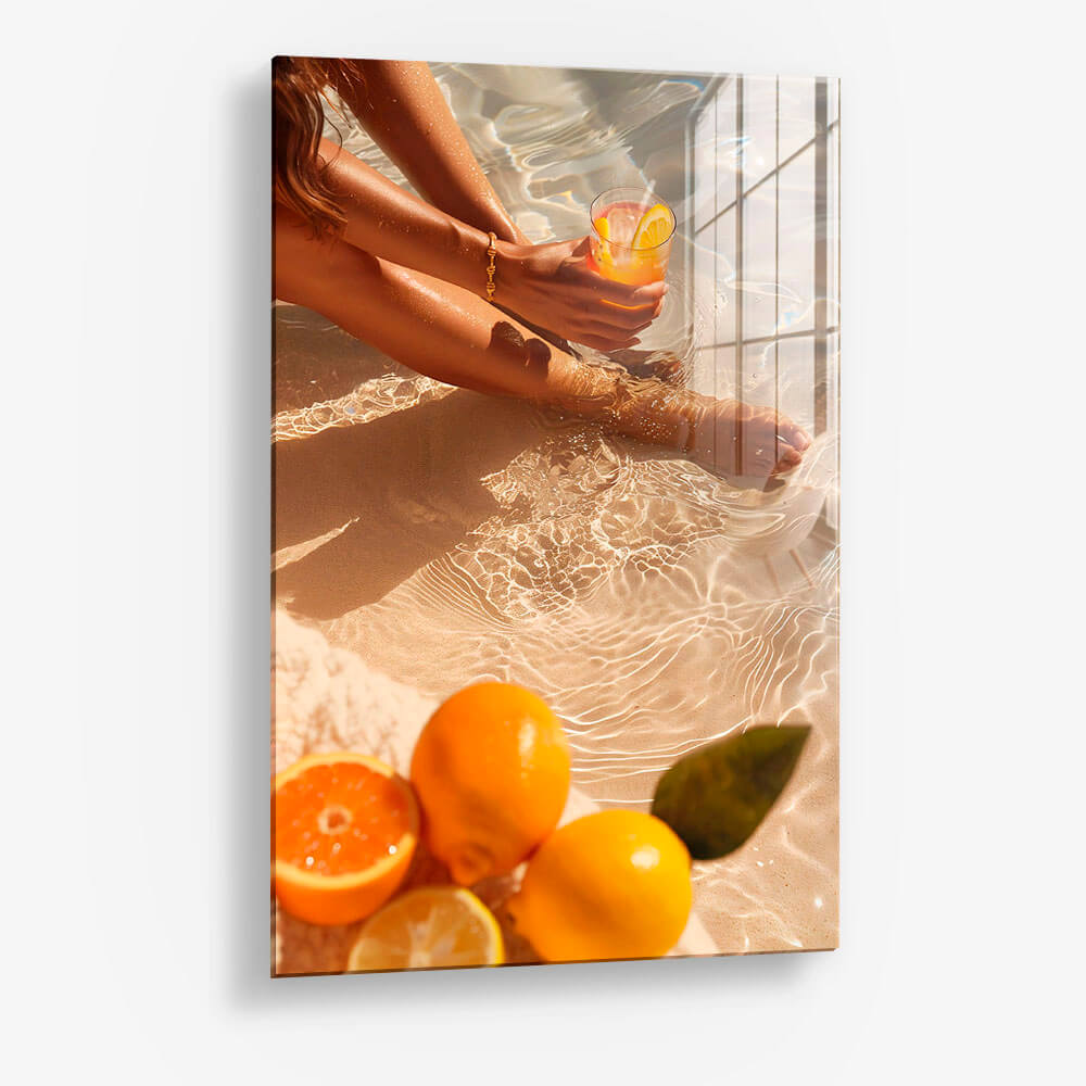 Fruits at the beach – Vidrio