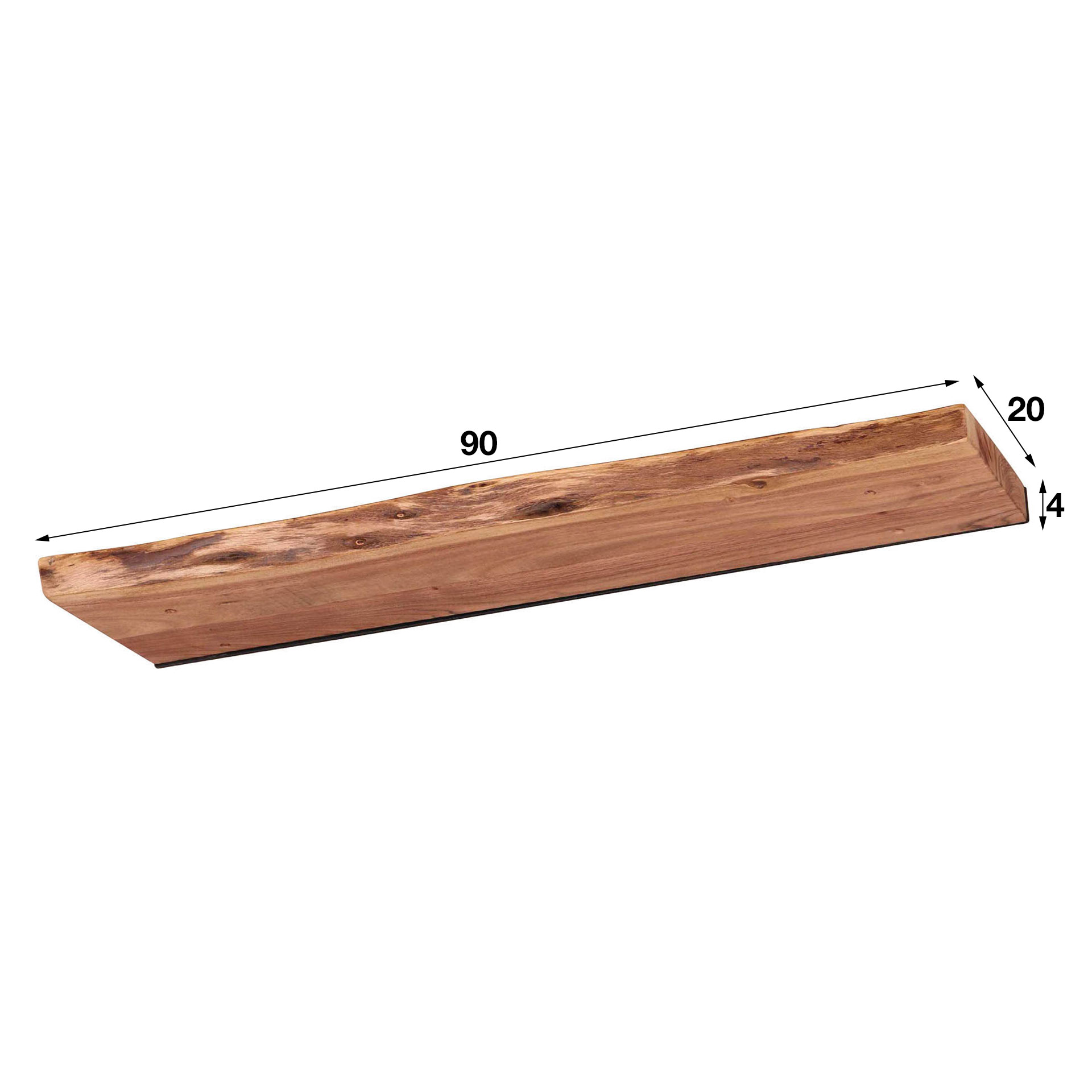 Estante de pared Serril 90 cm