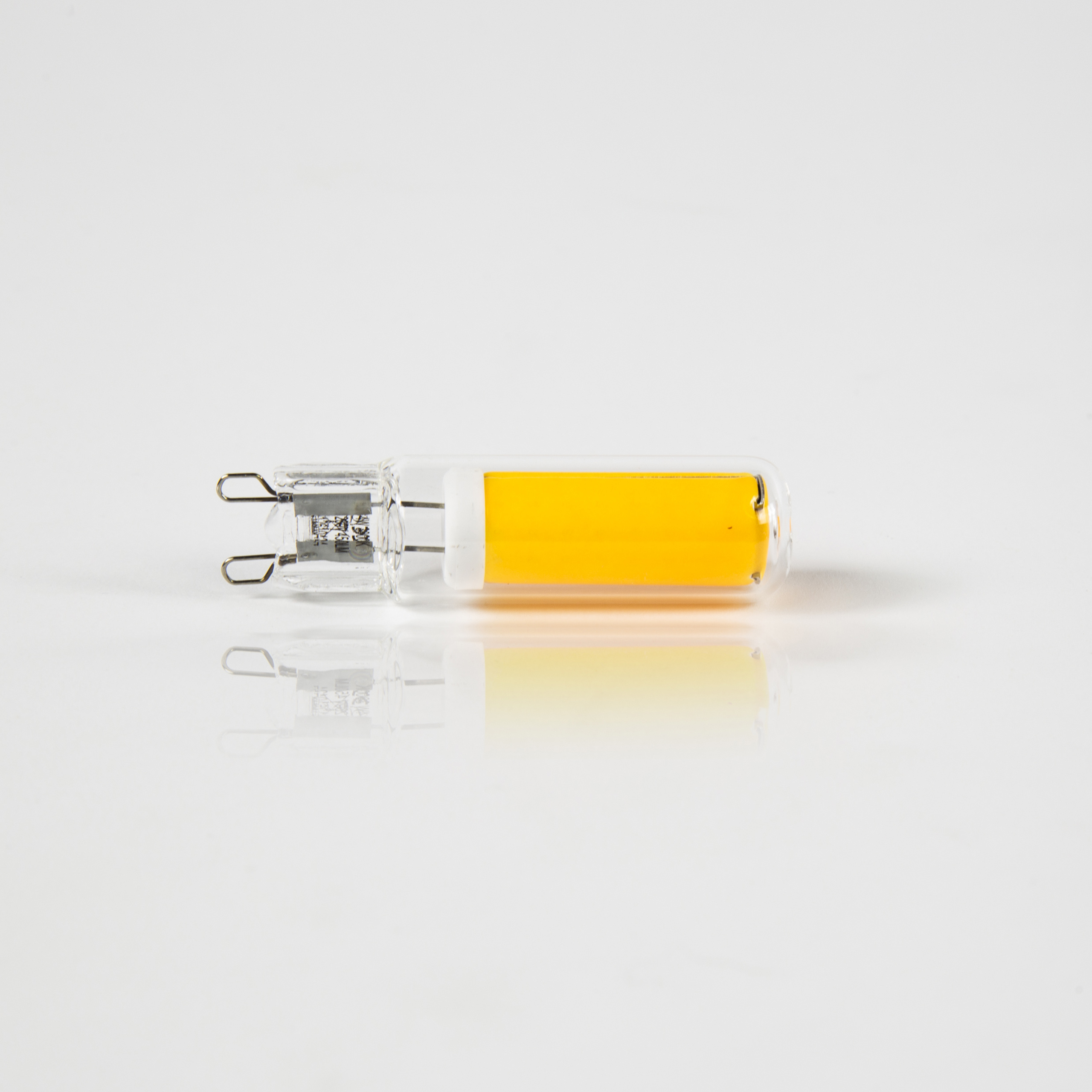 Fuente de luz LED G9 regulable / Vidrio transparente