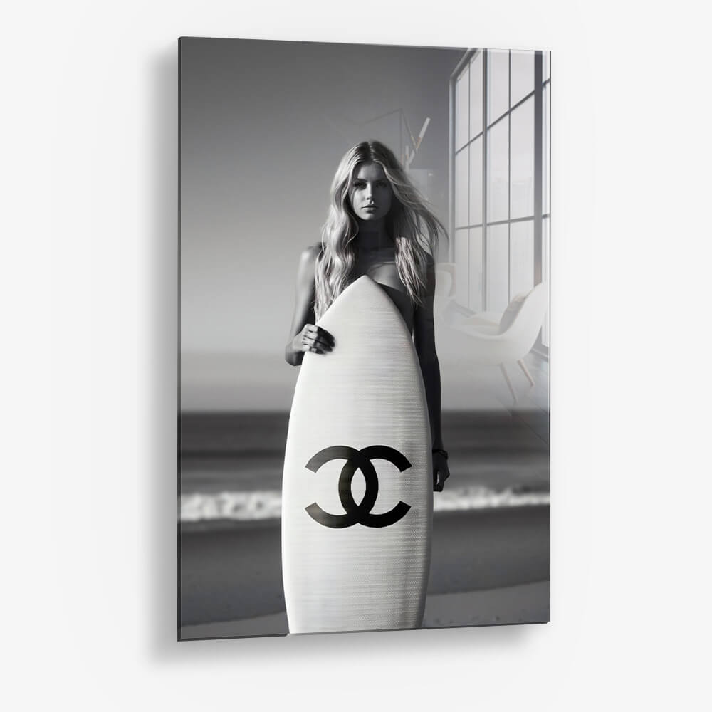 Surf Babe II – Vidrio