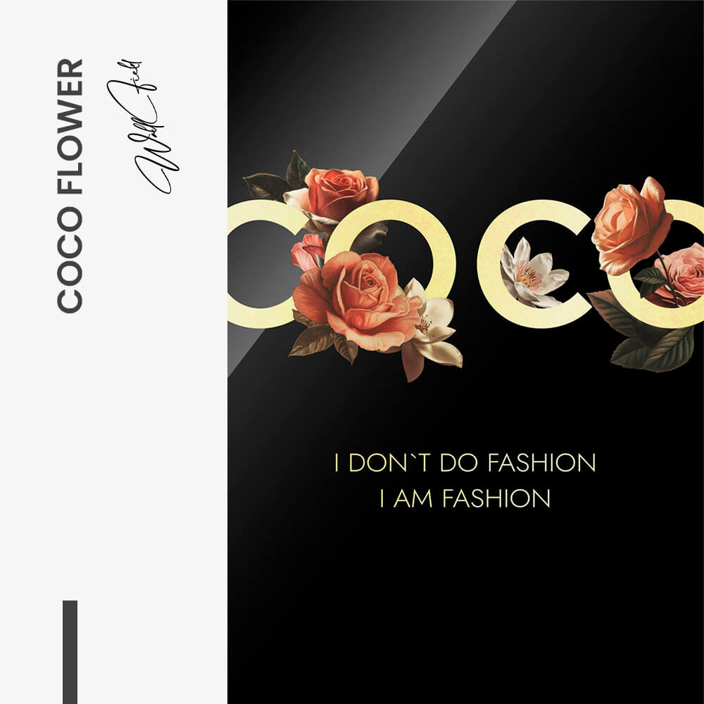 Coco Flower – Vidrio