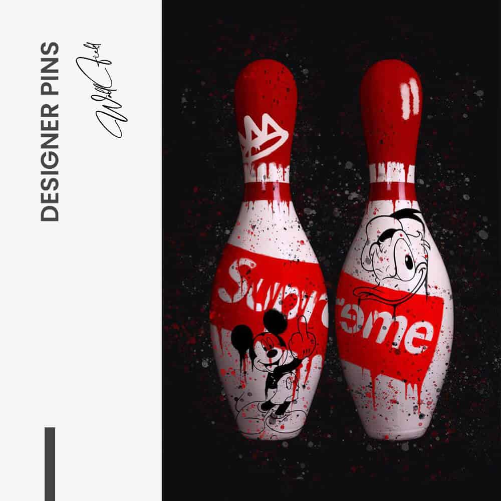 Designer Pins - Vidrio