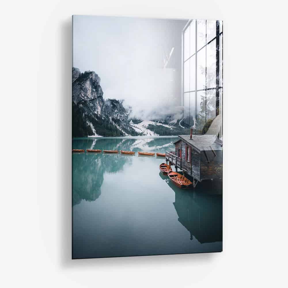 Mountain Lake II – Vidrio