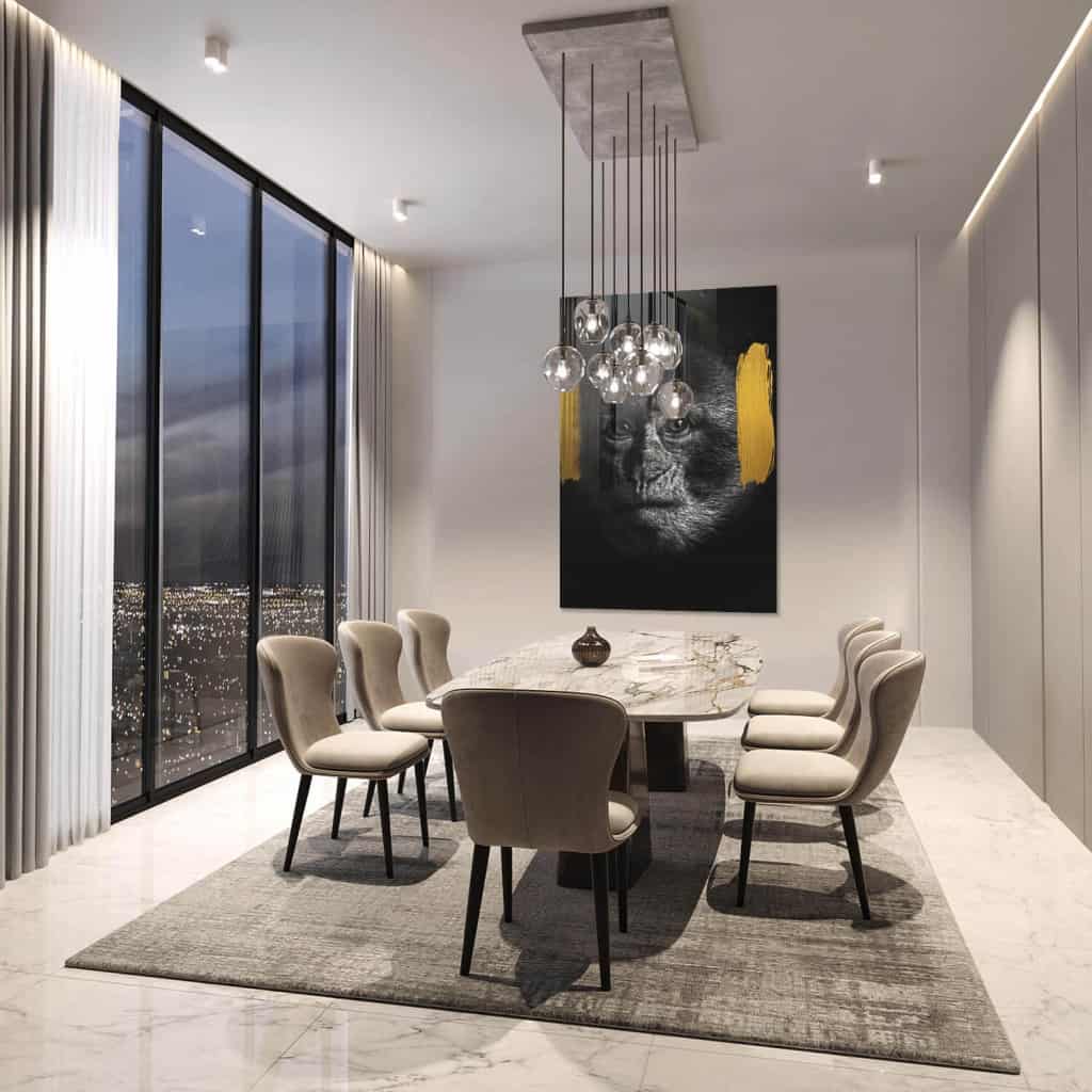 Monkey (hear no evil) - Vidrio