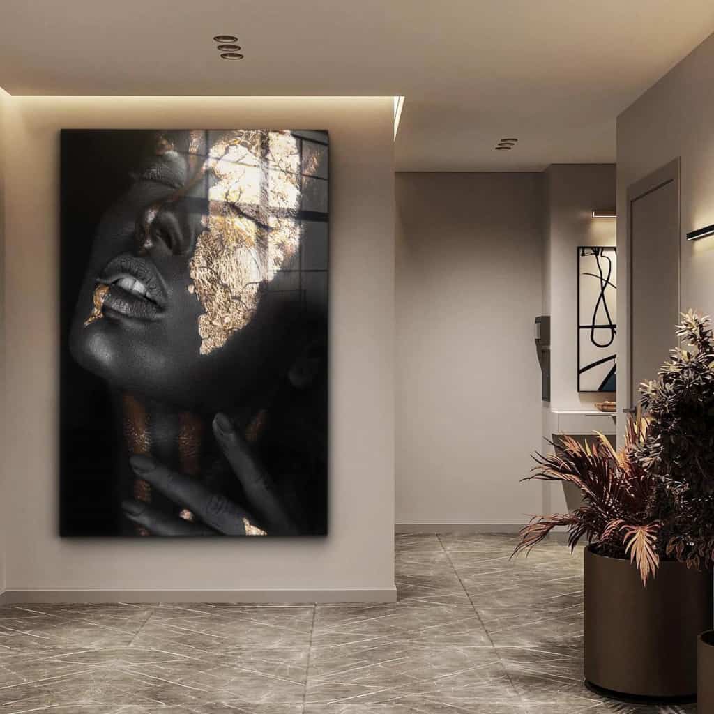 Face of Gold III – Vidrio