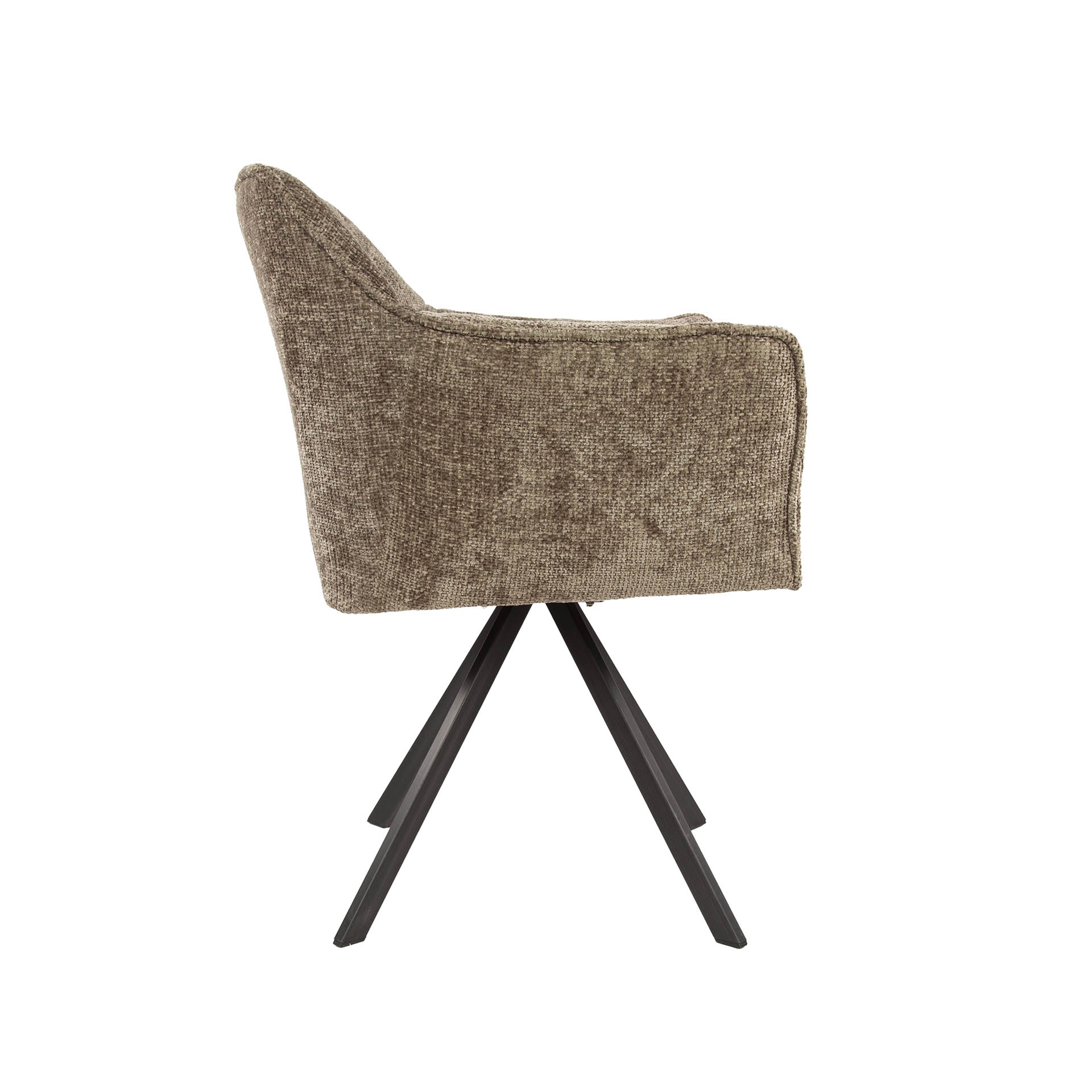 Silla Raster giratoria - empaquetada por 2 - Hoven champagne