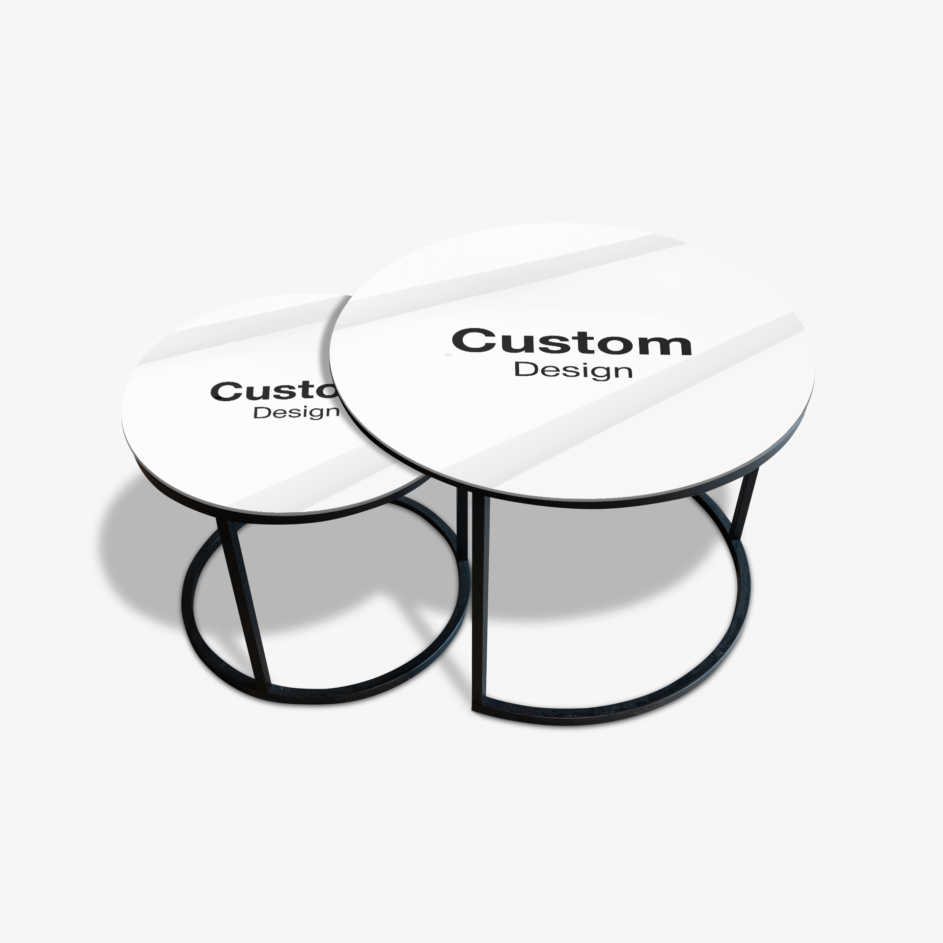 Mesa de centro Negro - A medida