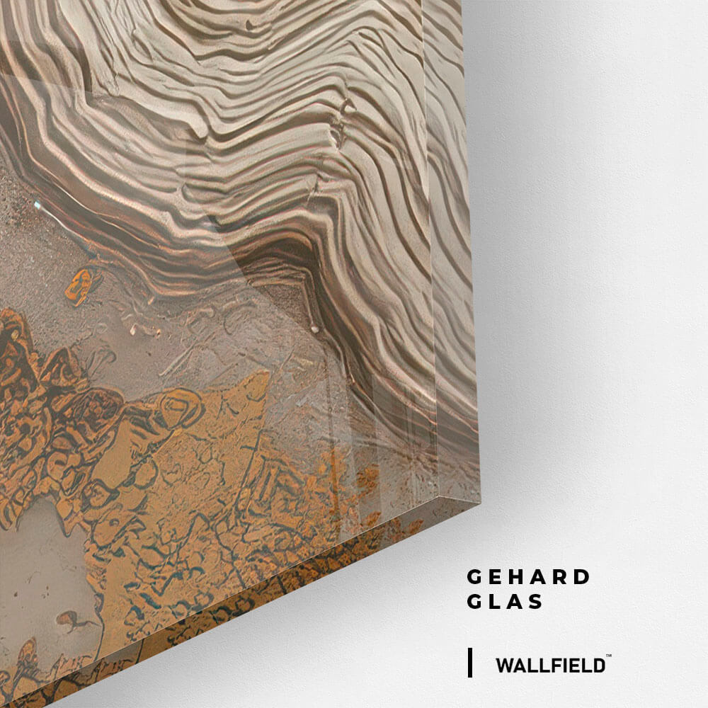 Alhamdulillah Beige Marble – Vidrio