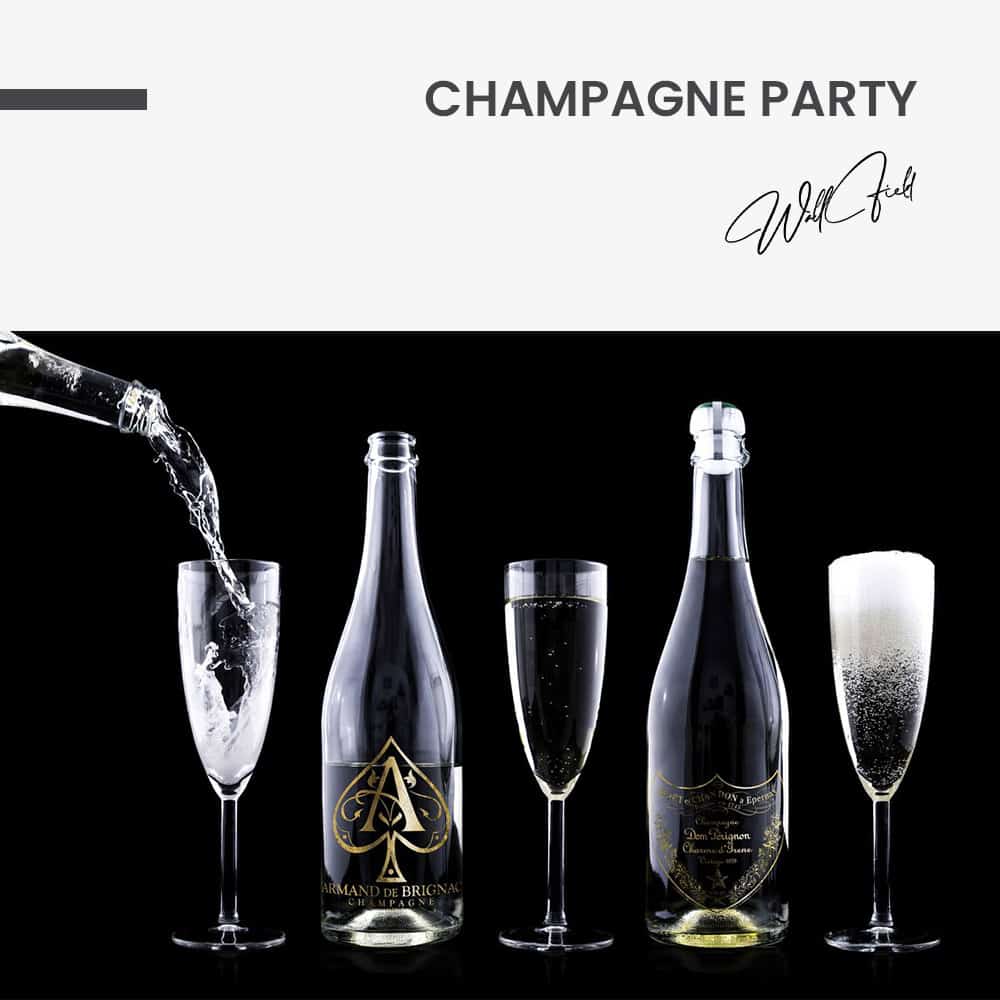 Champagne Party - Vidrio