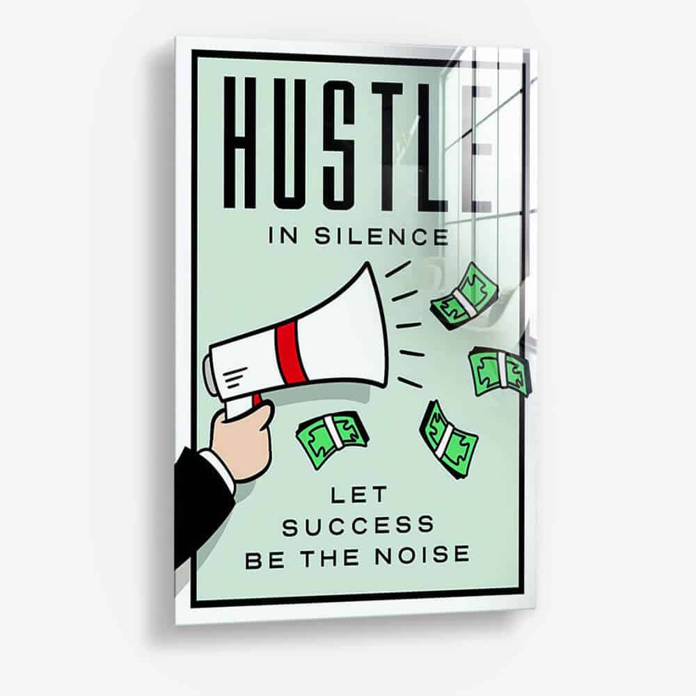 Hustle in Silence - Vidrio