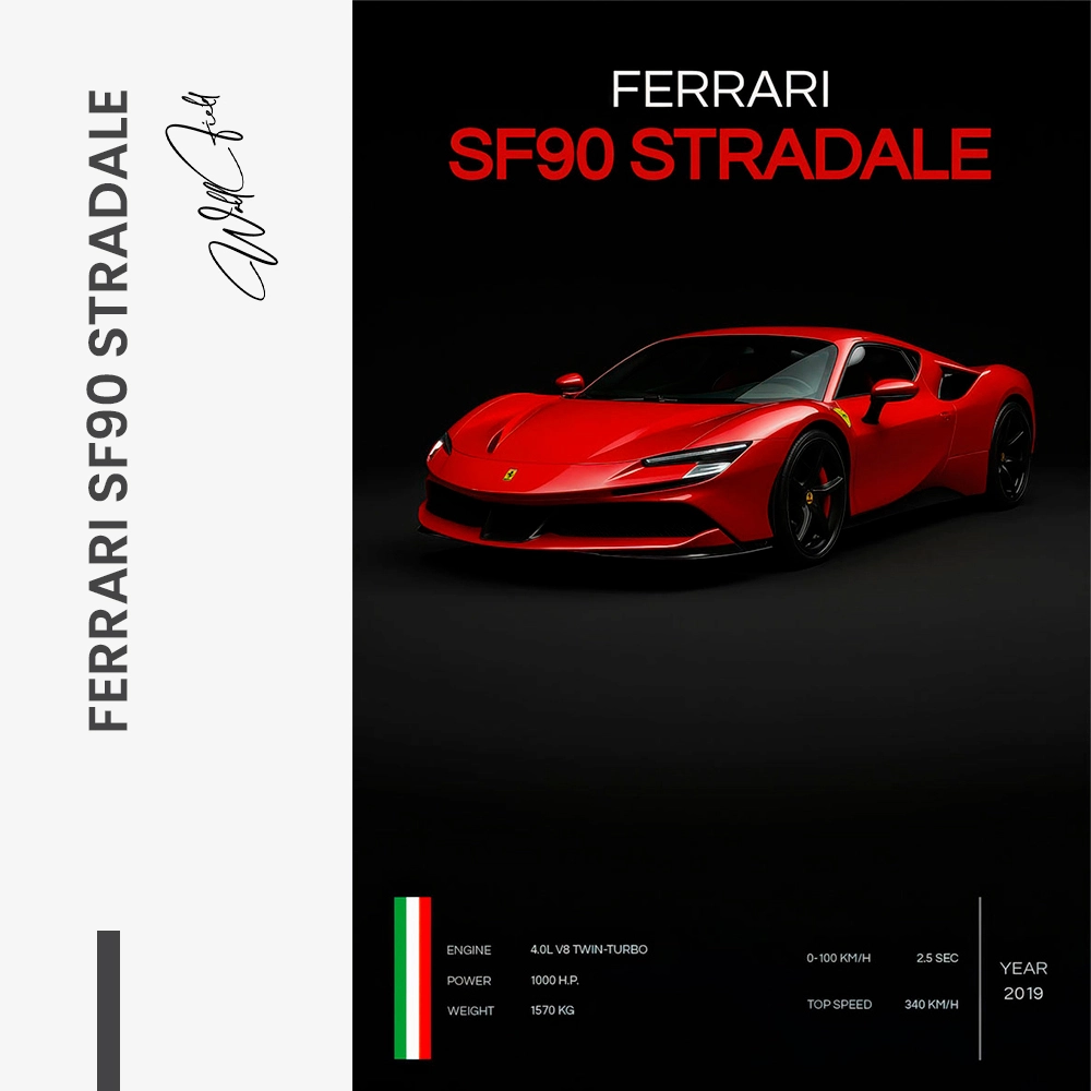 "Hypercars – Ferrari SF90 Stradale"