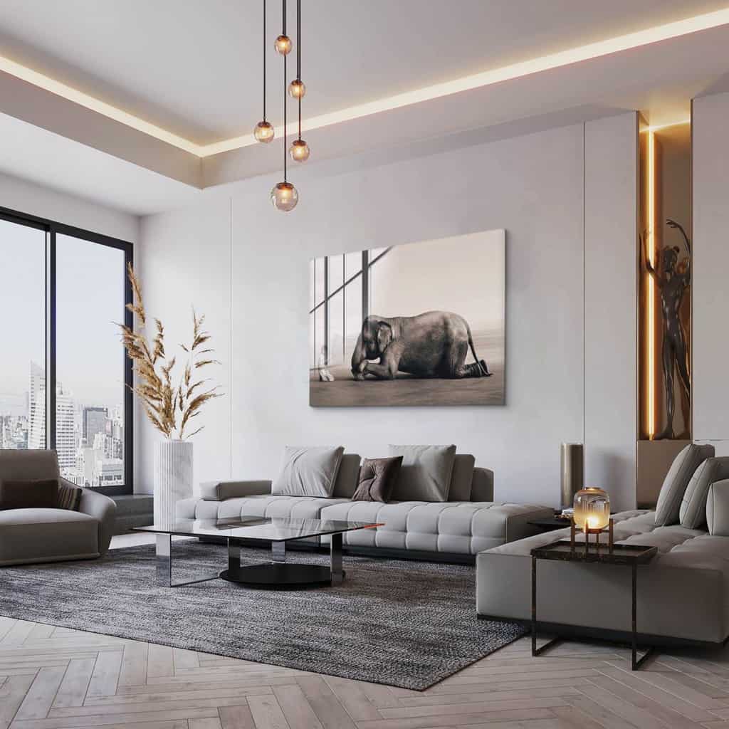 Spiritual Elephant - Vidrio