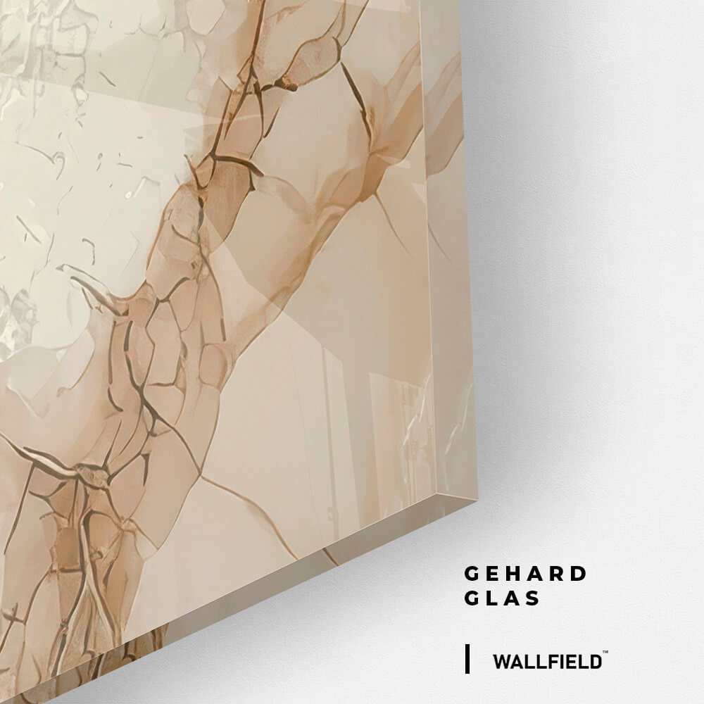 Allahu Akbar Beige Marble – Vidrio
